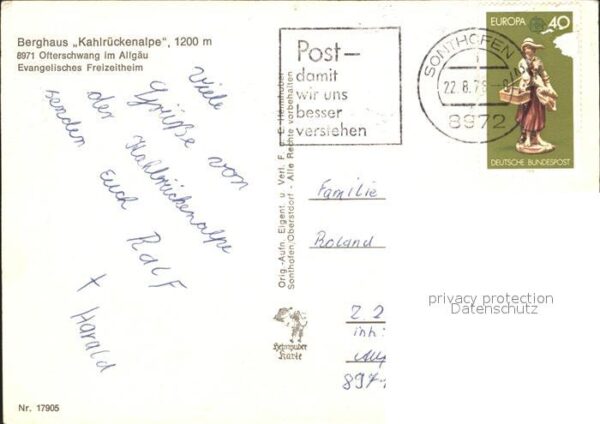 Ofterschwang Berghaus Kahlrückenalpe – Bild 2