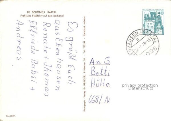 Isartal Flößfahrt im Isarkanal – Bild 2