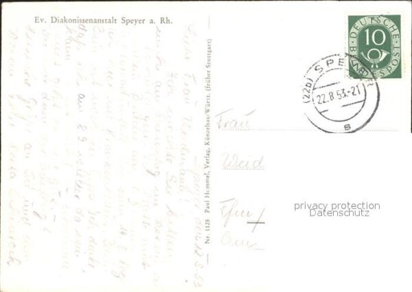 Speyer Rhein Mutterhaus Diakonissenanstalt – Bild 2