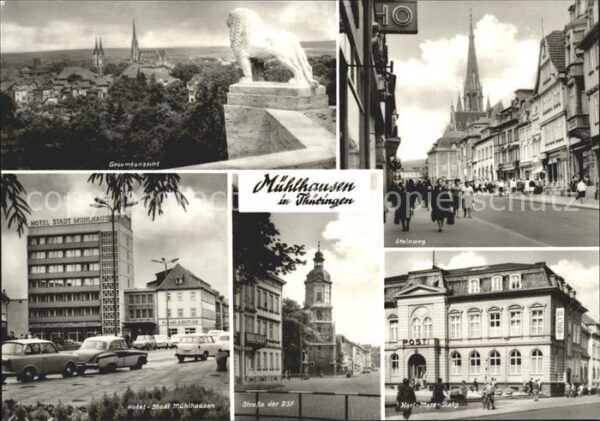 Muehlhausen Thueringen Steinweg Hotel Stadt Mühlhausen