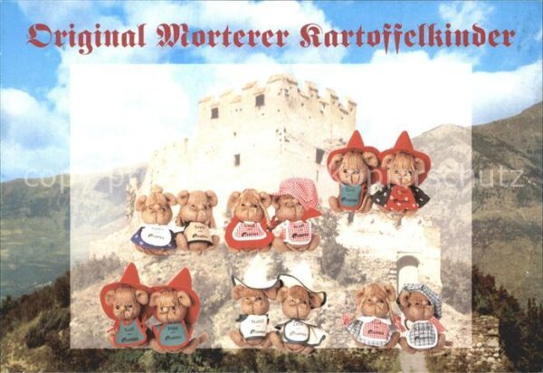 Vinschgau Val Venosta Schloß Obermontani mit Morterer Kartoff