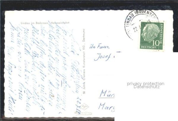 Lindau Bodensee Hafeneinfahrt – Bild 2