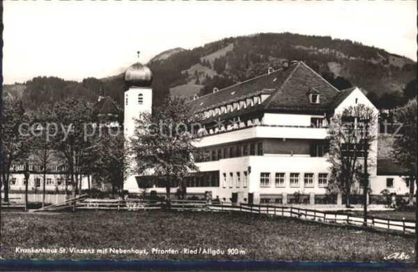 Pfronten Krankenhaus St. Vinzenz mit Nebenhaus