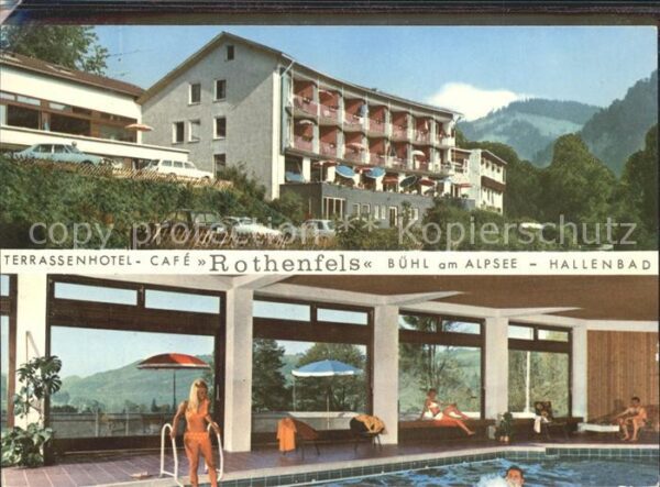 Buehl Alpsee Hallenbad Hotel Cafe Rothfels