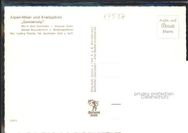 Sonthofen Oberallgaeu Kneippbad Sonnenalp – Bild 2