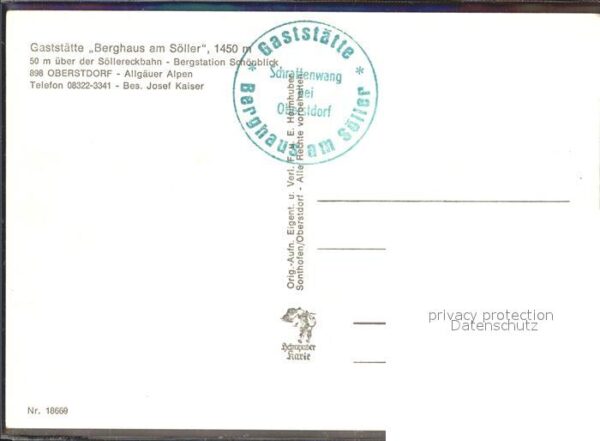 Oberstdorf Berghaus am Söller – Bild 2