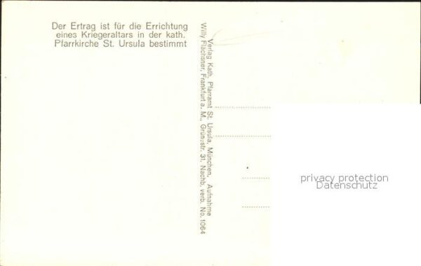 Muenchen Katholische Pfarrkirche St Ursula St Jo – Bild 2