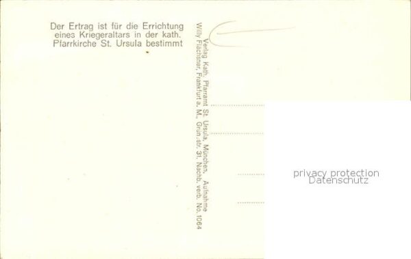 Muenchen Katholische Pfarrkirche St Ursula St Jo – Bild 2
