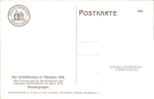 Muenchen Schäfflertanz Kronengruppe – Bild 2