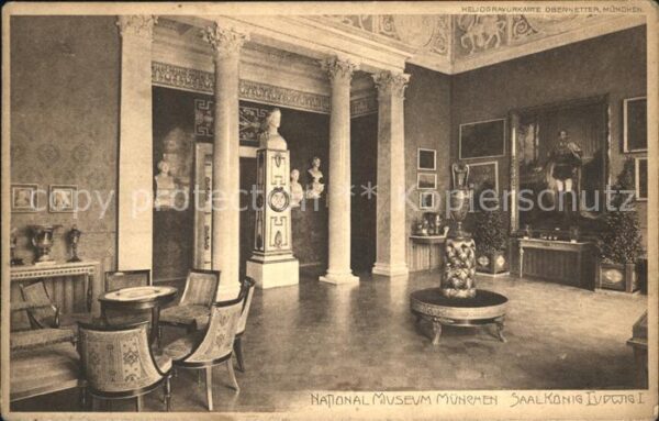 Muenchen National Museum Saal König Ludwig I