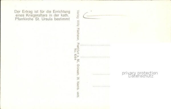 Muenchen Katholische Pfarrkirche St Ursula Hocha – Bild 2
