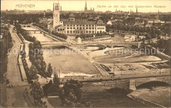 Muenchen Isar Deutsche Museum