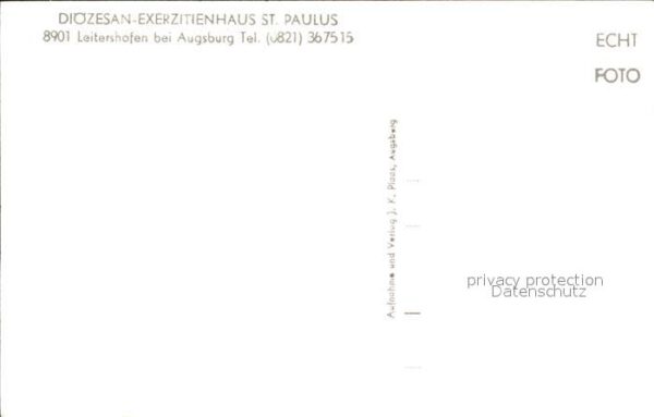 Leitershofen Diözesan Exerzitienhaus St Paulus – Bild 2
