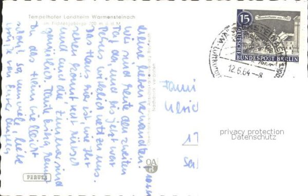 Warmensteinach Tempelhofer Landheim – Bild 2
