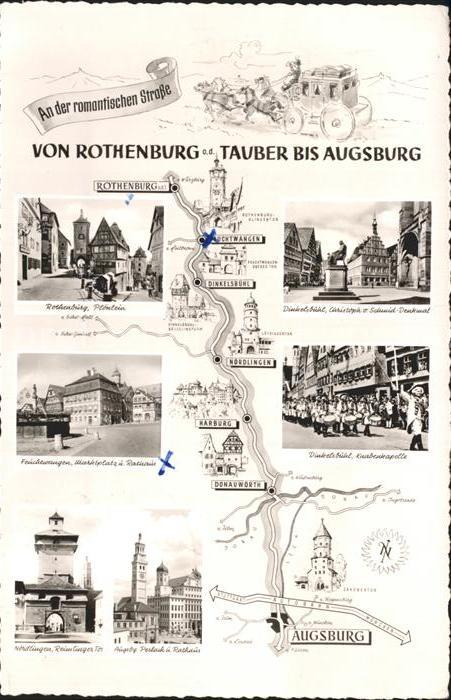 Rothenburg Tauber Plönlein Feuchtwangen Marktplatz Rathau
