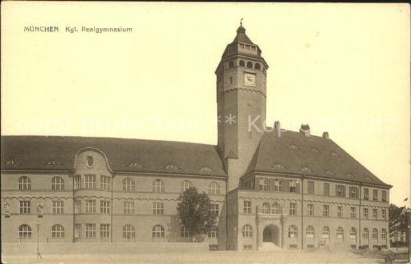 Muenchen Königliche Realgymnasium