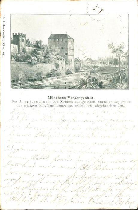 Muenchen Jungfernturm