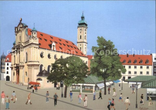 Muenchen Katholische Stadtpfarrkirche Viktualien