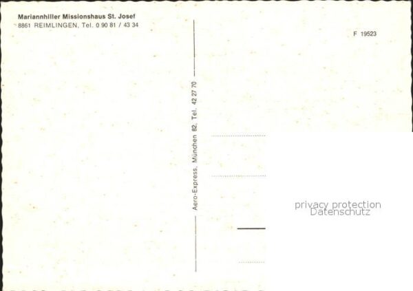 Reimlingen Mariannhiller Missionshaus St Josef – Bild 2