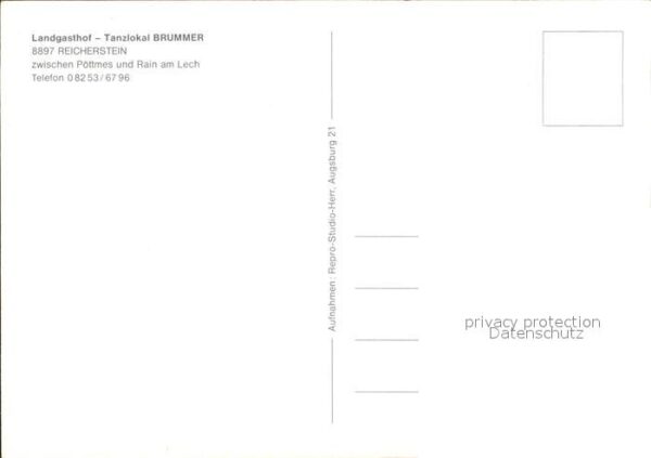 Reicherstein Landgasthof Tanzlokal Brummer – Bild 2