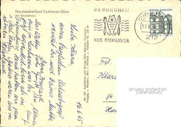 Cuxhaven-Doese Nordseebad Strandhaus – Bild 2
