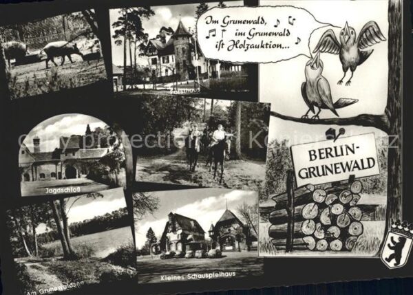 Grunewald Berlin Jagdschloss Forsthaus Kleines Schauspie