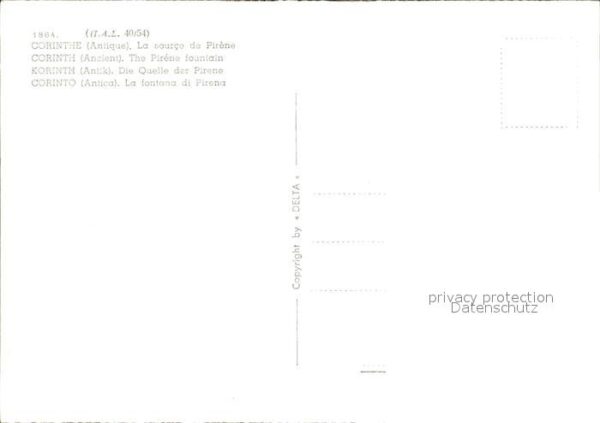 Korinth Corinthe Quelle Pirene – Bild 2