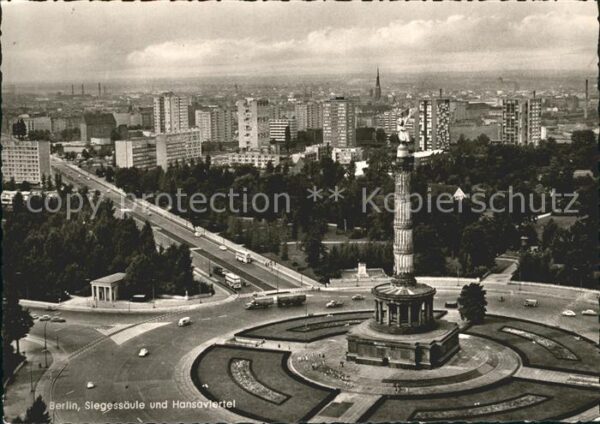 Berlin Siegessäule Hansaviertel