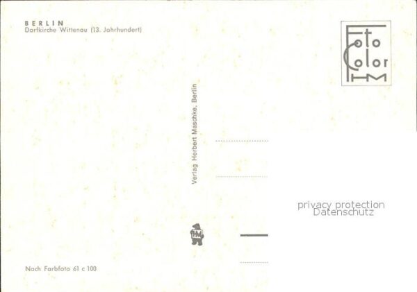 Berlin Dorfkirche Wittenau – Bild 2