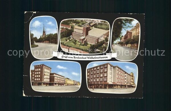Wilhelmshaven Ebert Strasse Rathaus Virchow Strasse G