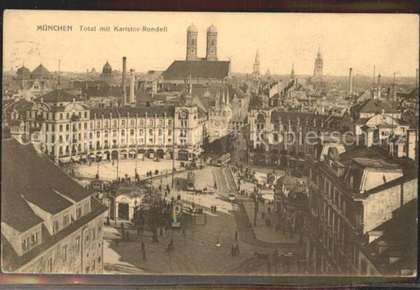 Muenchen Karlstor Rondell