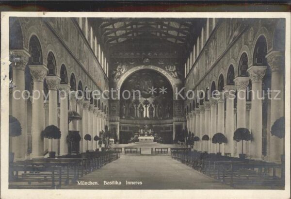 Muenchen Basilika Inneres