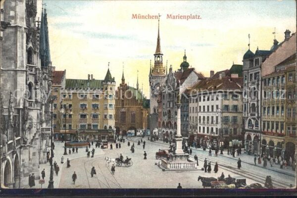 Muenchen Marienplatz