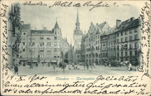 Muenchen Marienplatz