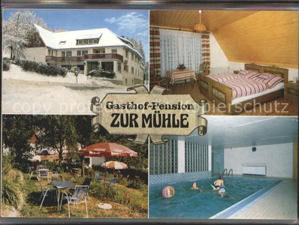 Schwarzenbach Wald Gasthof Pension zur Mühle