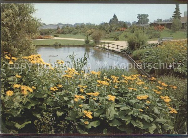 Augsburg Botanischer Schau Lehrgarten Anlage Wei