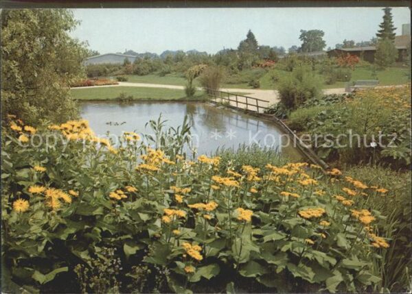 Augsburg Botanischer Schau Lehrgarten Anlage Wei