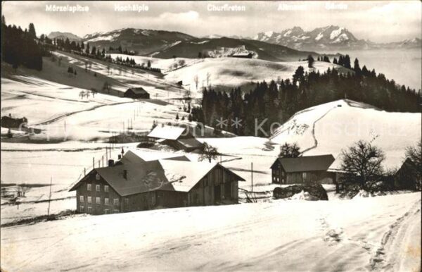 Aach Oberstaufen Gasthaus zur Flüh Panorama