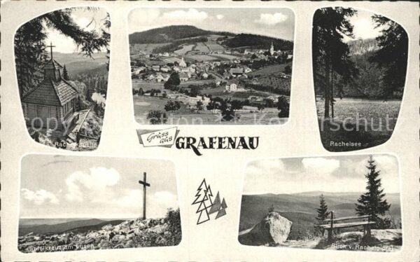 Grafenau Niederbayern Rachelkapelle Fliegeraufnahme Rachelsee