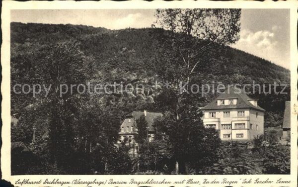 Deckbergen Pension Bergschlösschen mit Haus Zu den