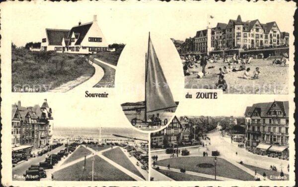 Zoute Knokke Villa Royale Place Albert Estran Avenue