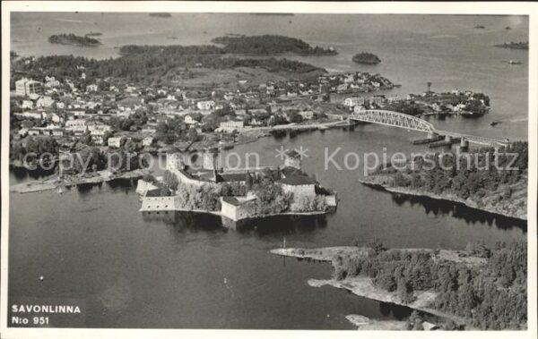 Savonlinna Fliegeraufnahme