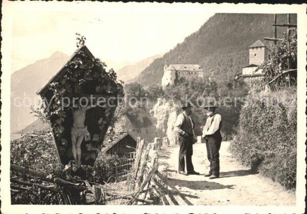 Meran Merano Schloss Tirol Wegekreuz