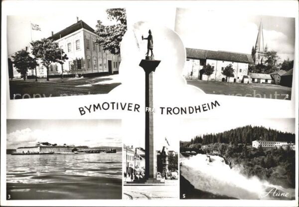 Trondheim Stiftsgarden Erkebispegarden Munkholmen