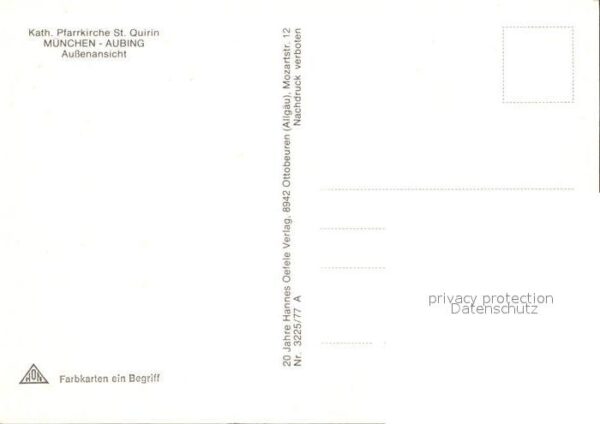 Aubing Muenchen Kath Pfarrkirche St Quirin – Bild 2