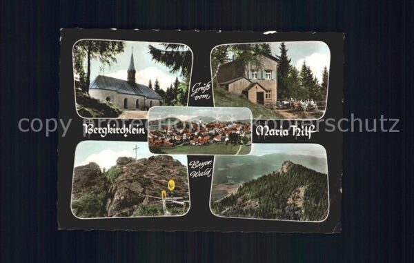 Lam Oberpfalz Bergkirchlein Maria Hilf Gasthaus Zur R