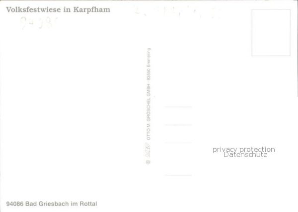 Karpfham Volksfestwiese in Karpfham Fliegeraufna – Bild 2