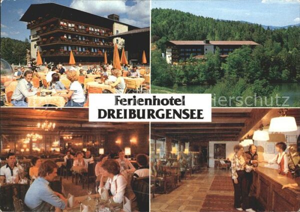 Tittling Ferienhotel Dreiburgensee Gastraum Terr