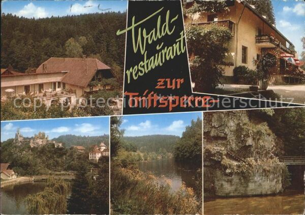 Passau Triftsperre Teilansichten Pension zur T