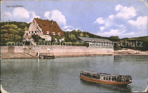 Moehnesee Seehof Talsperre Fähre